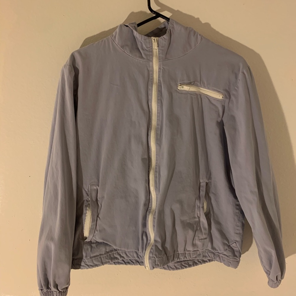 brandy melville periwinkle windbreaker